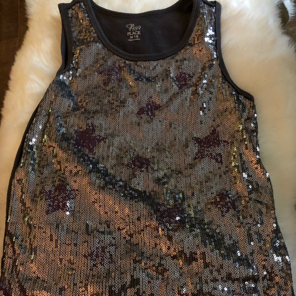 Children’s place sequins tank top